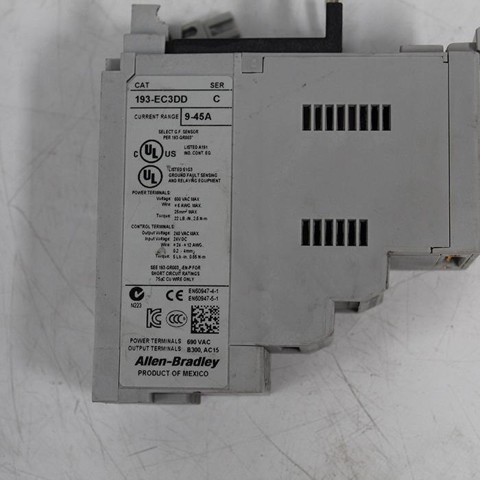 Allen Bradley 193-EC3DD C Overload Relay - Rockss Automation