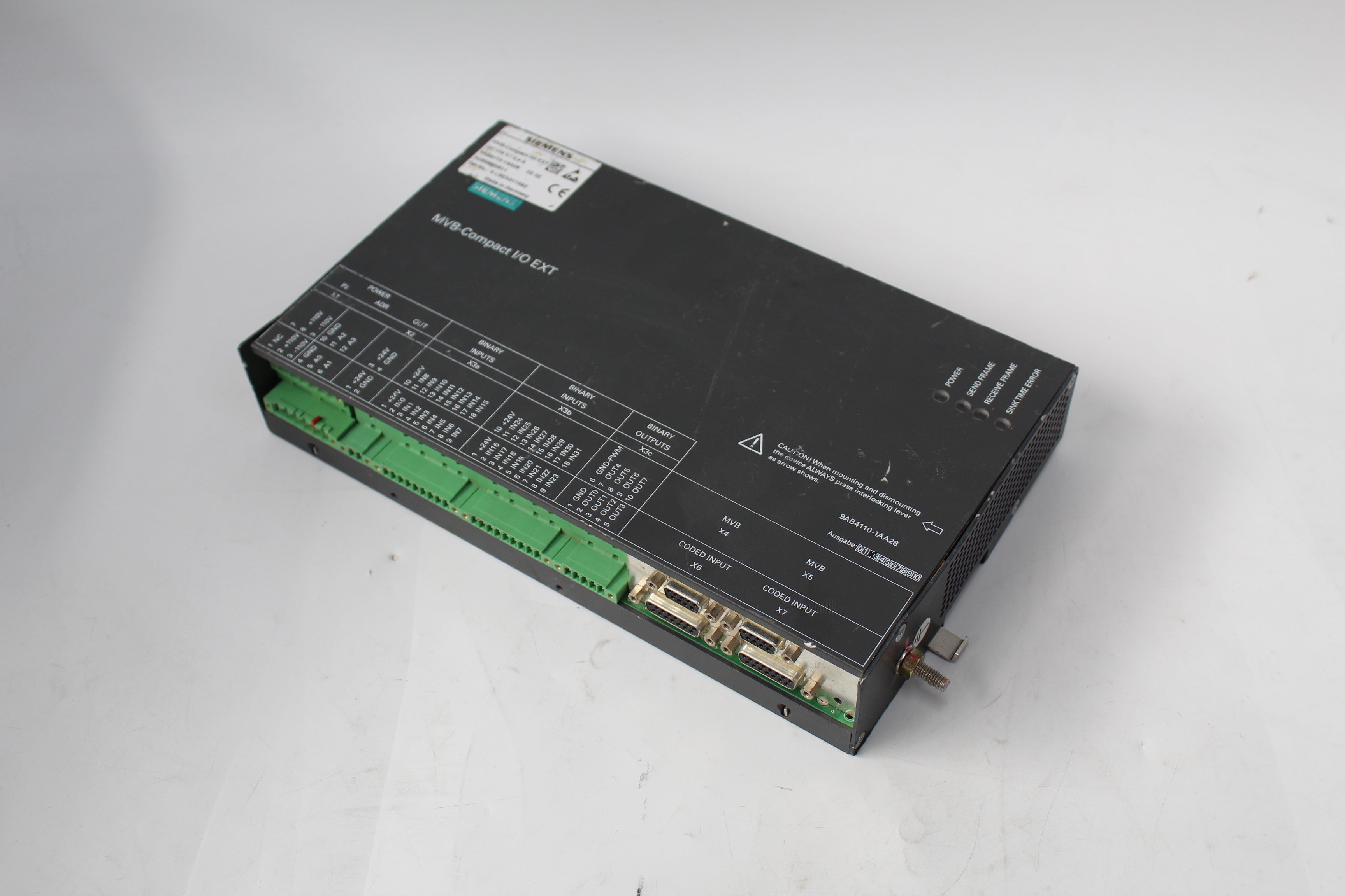 Siemens 9AB4110-1AA28 MVB-Compact I/O EXT - Rockss Automation