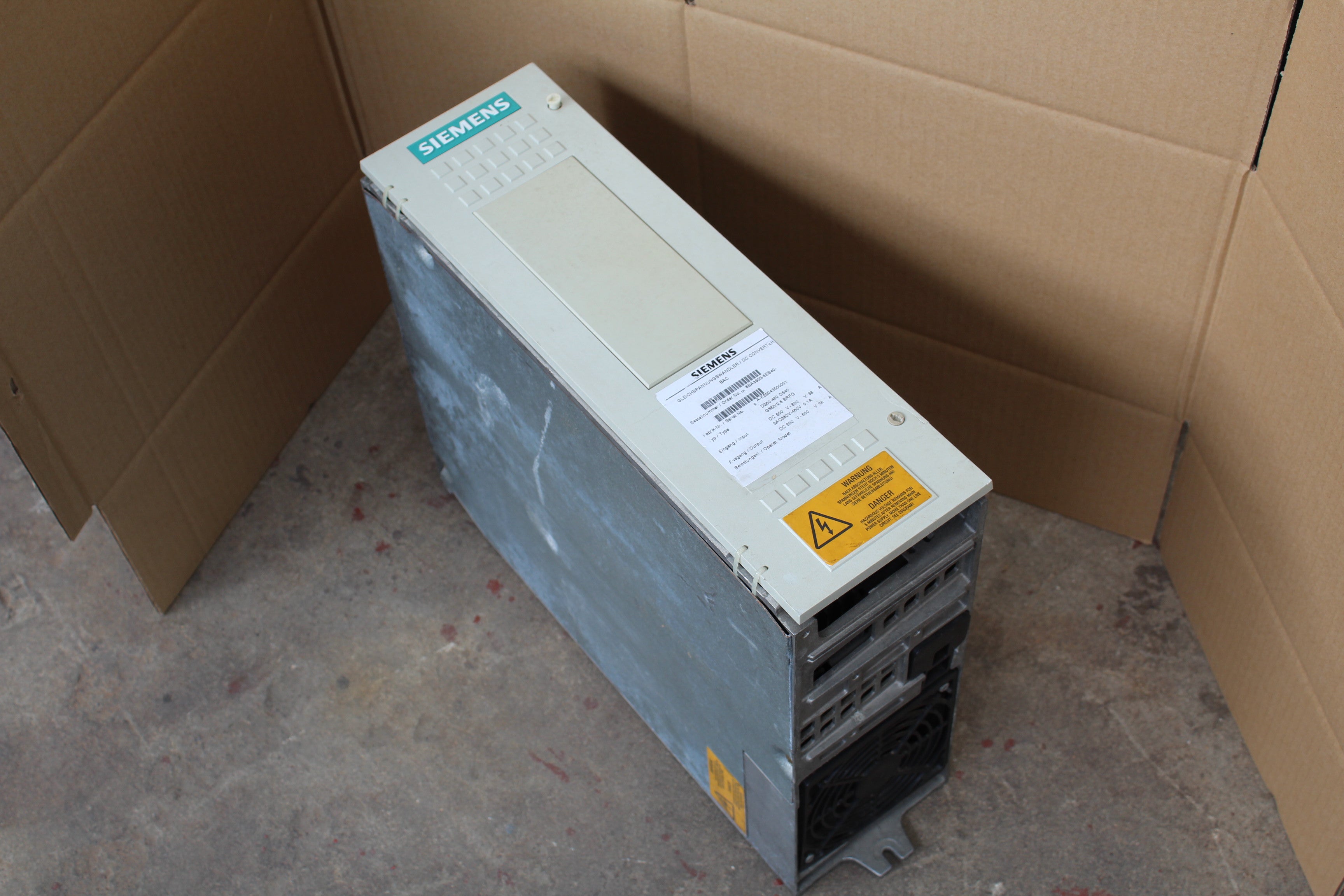 Siemens 6SA8923-8EB40 DC Voltage Converter - Rockss Automation