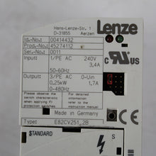 Load image into Gallery viewer, Lenze E82CV251-2B Inverter 240V 250W - Rockss Automation