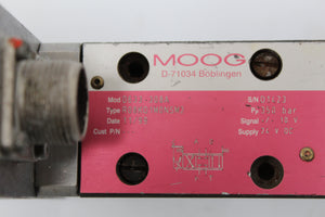MOOG D633-308A Hydraulic Servo Valve - Rockss Automation