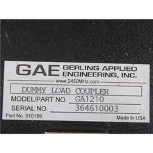 將圖片載入圖庫檢視器 GAE Gerling Applied Engineering Industrial Waveguide WR284 Dual Coupler E-Bend Unit 910303 Used In Good Condition - Rockss Automation