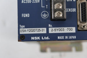 NSK ESA-Y2020T25-31 Servo Drive 2-5Y003-700 - Rockss Automation