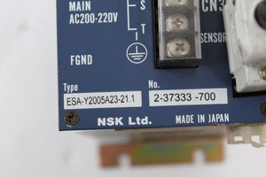NSK ESA-Y2005A23-21.1 Servo Drive Series 2-37333-700 - Rockss Automation