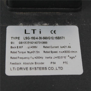 Lust LSG-192-4-30-560/G12.1SB5T1 Servo Motor - Rockss Automation