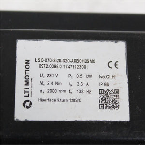 Lust LSC-070-3-20-320-A6B0H2SM0 Servo Motor - Rockss Automation