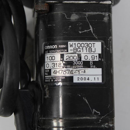 Omron R88M-W10030T-BG11BJ AC Servo Motor 100W - Rockss Automation