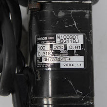 Load image into Gallery viewer, Omron R88M-W10030T-BG11BJ AC Servo Motor 100W - Rockss Automation