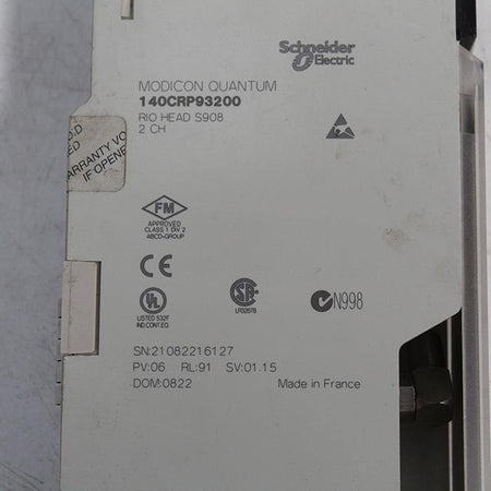 Schneider Modicon 140CRP93200 RIO HEAD Module - Rockss Automation