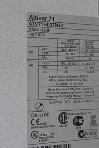 Schneider Altivar 71 ATV71HD37N4Z Inverter 37kW - Rockss Automation