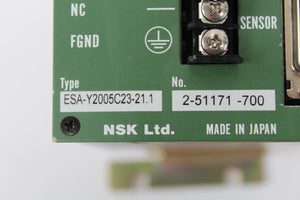 NSK ESA-Y2005C23-21.1 Servo Drive Series 2-51171-700 - Rockss Automation