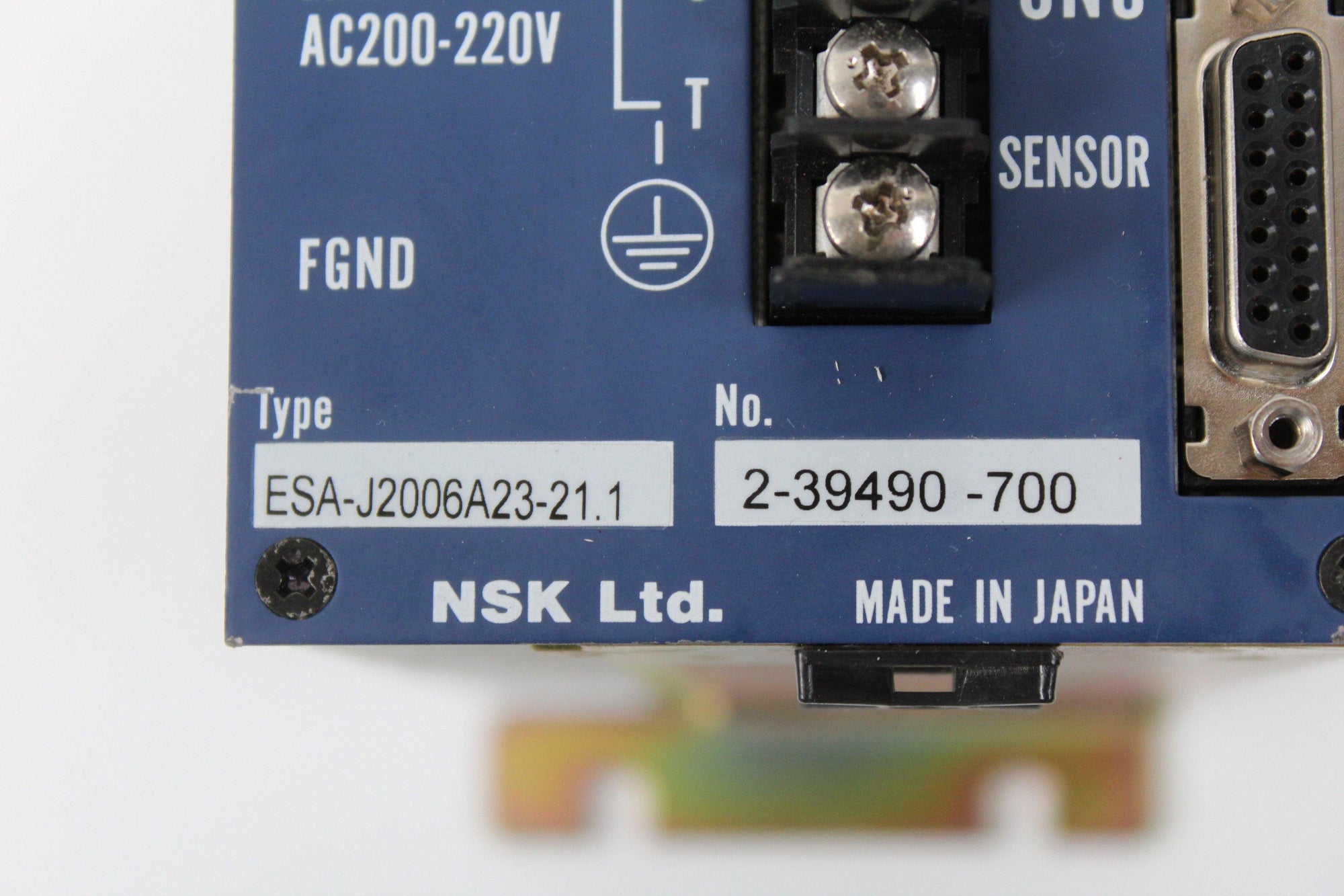 NSK ESA-J2006A23-21.1 Servo Drive Series 2-39490-700 - Rockss Automation
