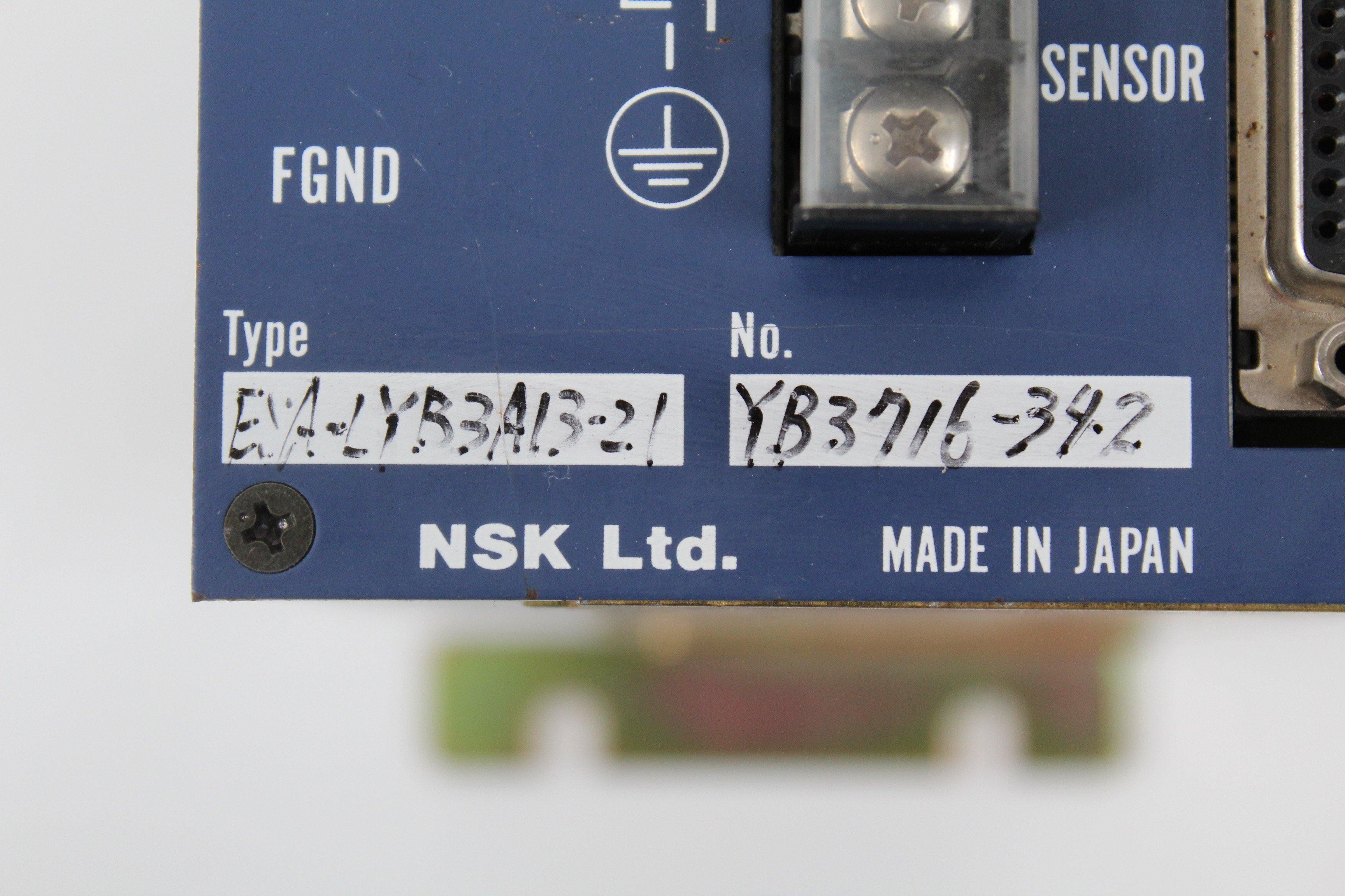 NSK ESA-LYB3A13-21 Servo Drive Series YB3716-342 - Rockss Automation