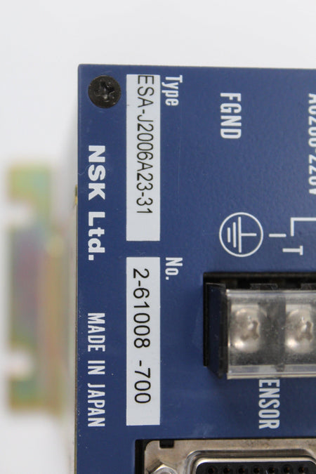 NSK ESA-J2006A23-31 Servo Drive Series 2-61008-700 - Rockss Automation