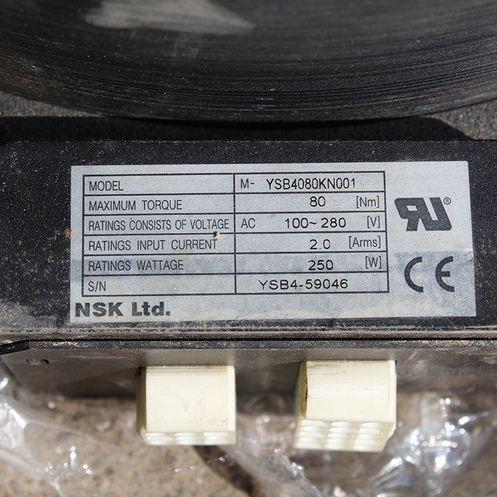 NSK M-YSB4080KN001 DD Motor 250W - Rockss Automation