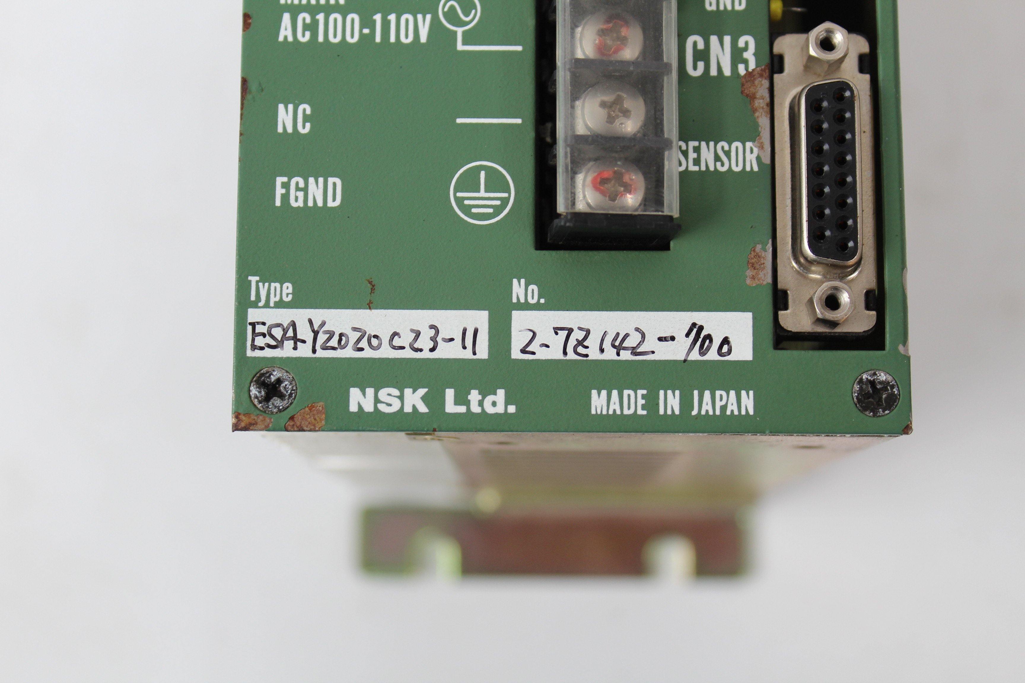 NSK ESA-Y2020C23-11 Servo Drive Series 2-7Z142-700 - Rockss Automation