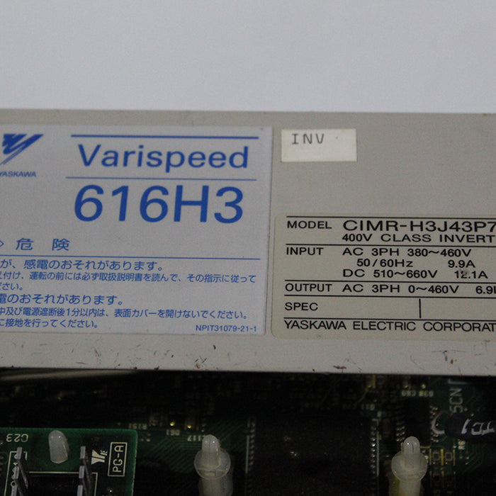安川 CIMR-H3J43P7 主機板輸入 380-460V