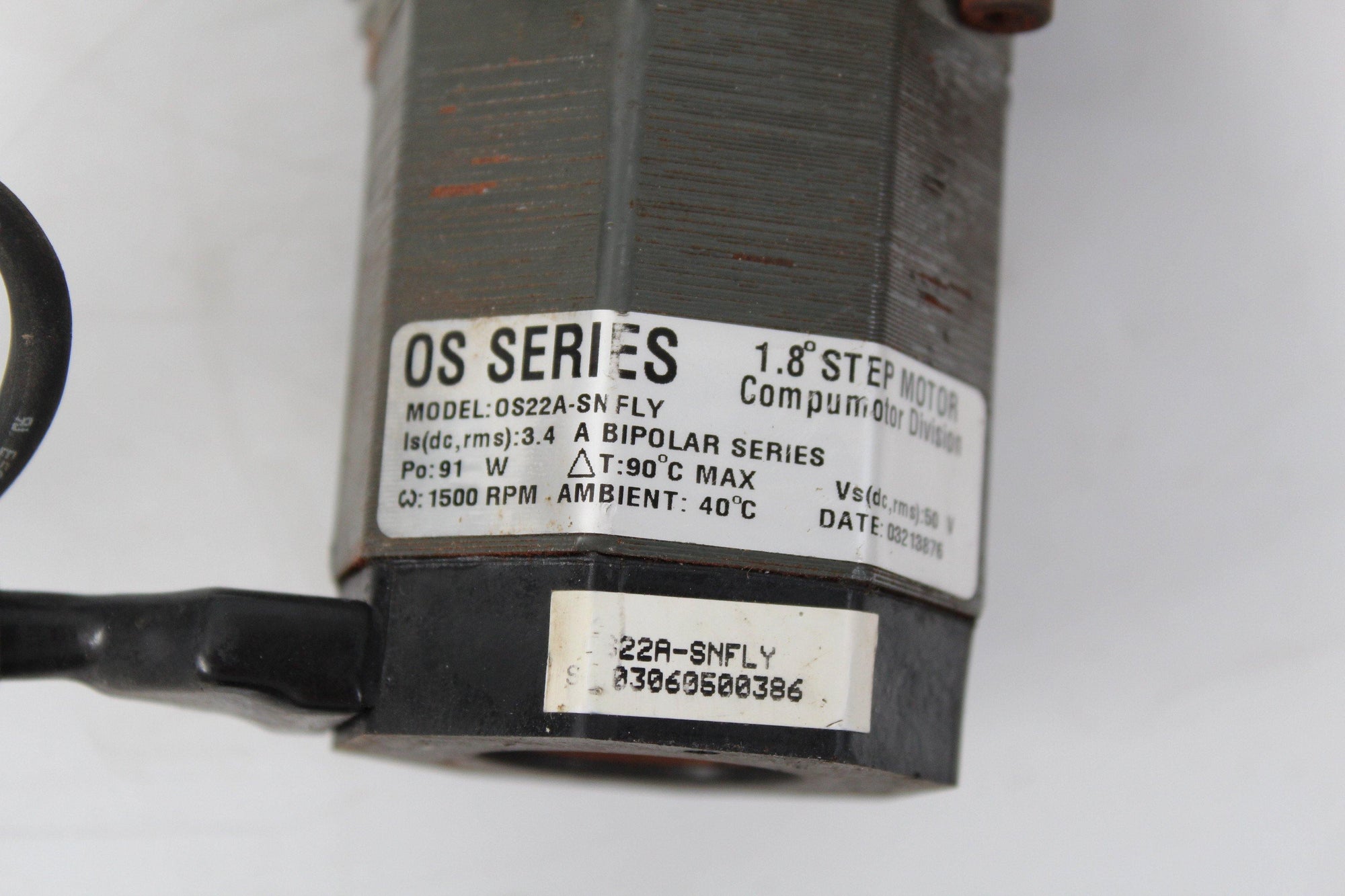 Parker Compumotor OS22A-SNFLY 1.8 Step Motor - Rockss Automation