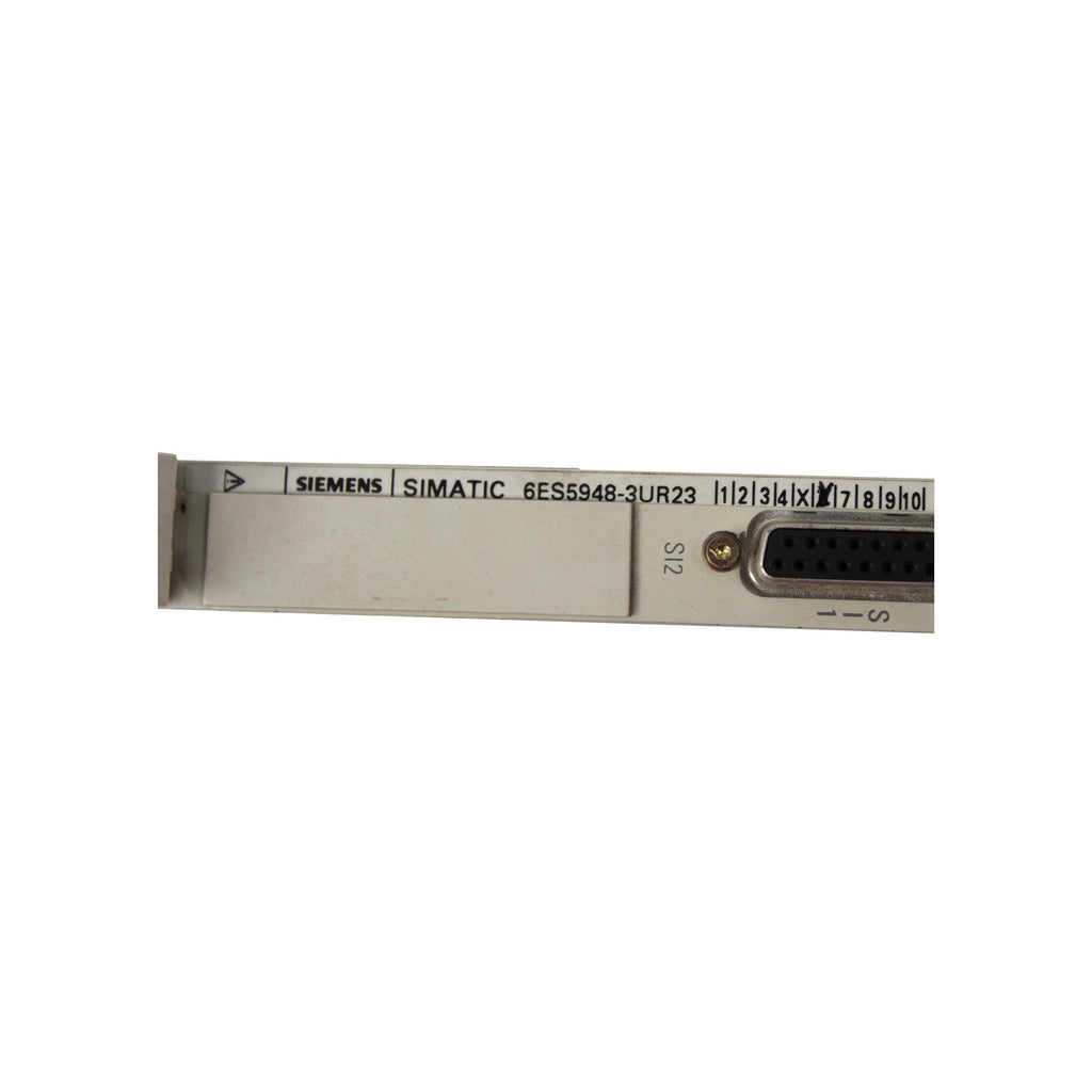 Siemens Central Processing Unit 6ES5948-3UR23 6ES5 948-3UR23 Used In Good Condition - Rockss Automation