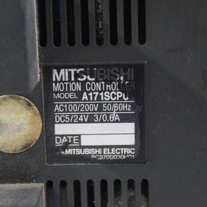 Mitsubishi A171SCPU PLC Motion Controller 100/20VAC - Rockss Automation