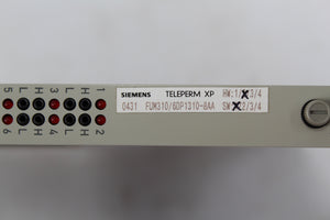 Siemens 6DP1310-8AA Teleperm XP Construction Group FUM310 - Rockss Automation