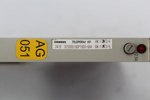 Siemens 6DP1900-8AA Teleperm XP Baugruppe - Rockss Automation