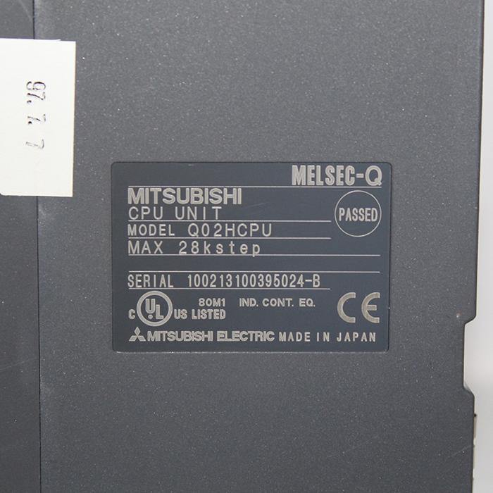 Mitsubishi Q02HCPU PLC CPU Unit 1002 13100395024-B - Rockss Automation