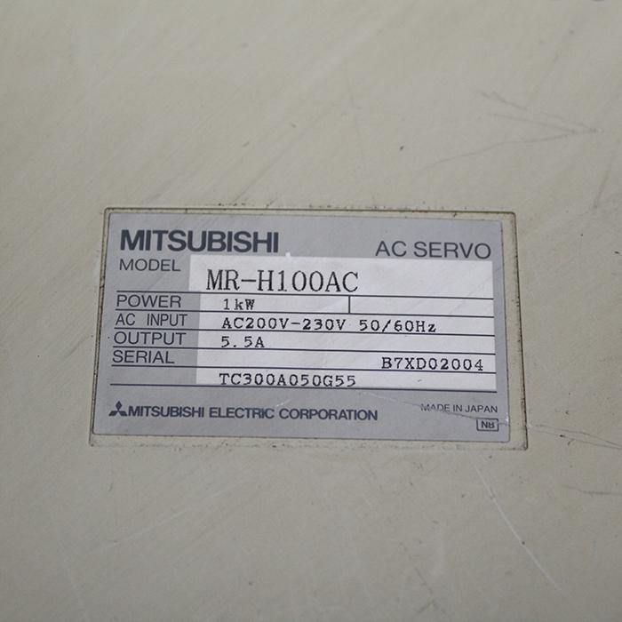 Mitsubishi MR-H100AC AC Servo Drive 1kW Input 200-230V - Rockss Automation
