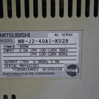 Mitsubishi MR-J2-40A1-KU29 AC Servo Drive 400w Input 100-120V - Rockss Automation