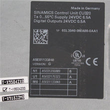 將圖片載入圖庫檢視器 Used Siemens SINAMICS Control Unit CU320 Controller 6SL3040-0MA00-0AA1 A5E01133848 - Rockss Automation