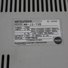 將圖片載入圖庫檢視器 Mitsubishi MR-J2-70B AC Servo Drive 750w Input 200-230V - Rockss Automation