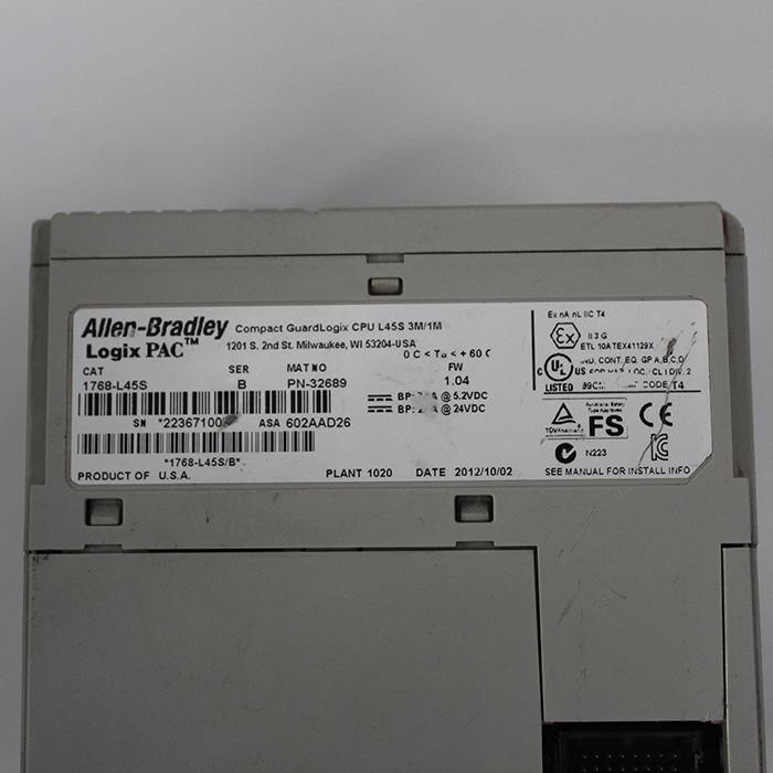 Allen Bradley 1768-L45S B PLC Module - Rockss Automation