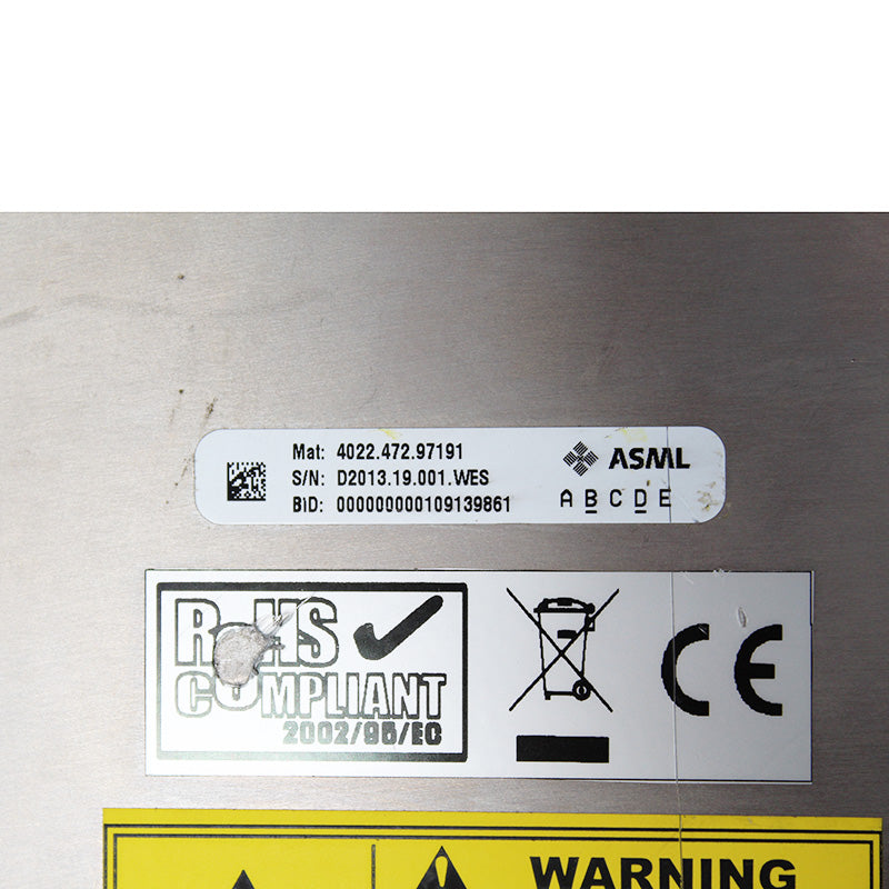 ASML 4022.472.97191  Semiconductor  Controller