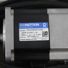 Load image into Gallery viewer, SANYO R2AA06020FCH00W 200W Servo Motor - Rockss Automation