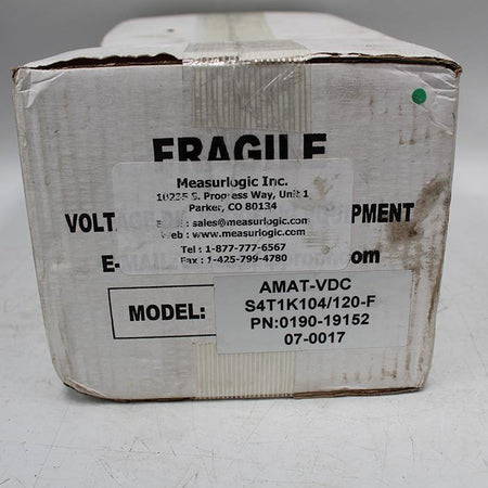 Applied Materials AMAT-VDC-S4T1K104/120-F 07-0017 0190-19152 120/140VAC 8.5A 1KVA 50/60HZ  Impregnated Inverter - Rockss Automation