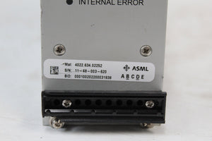 Used ASML PRODRIVE Power Supply Motor Drive 4022.634.02252 PADC130/24 IL - Rockss Automation