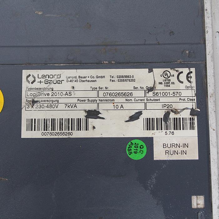 Used LogiDrive2010-AS 0760265626 AC Servo Drive - Rockss Automation
