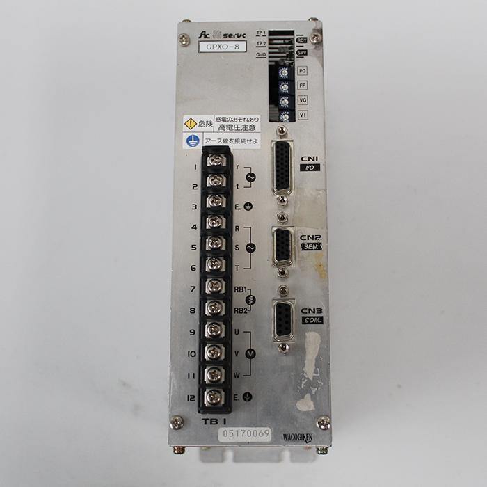 Waco Giken GPXO-8 AC Servo Drive Ser.05170069 - Rockss Automation