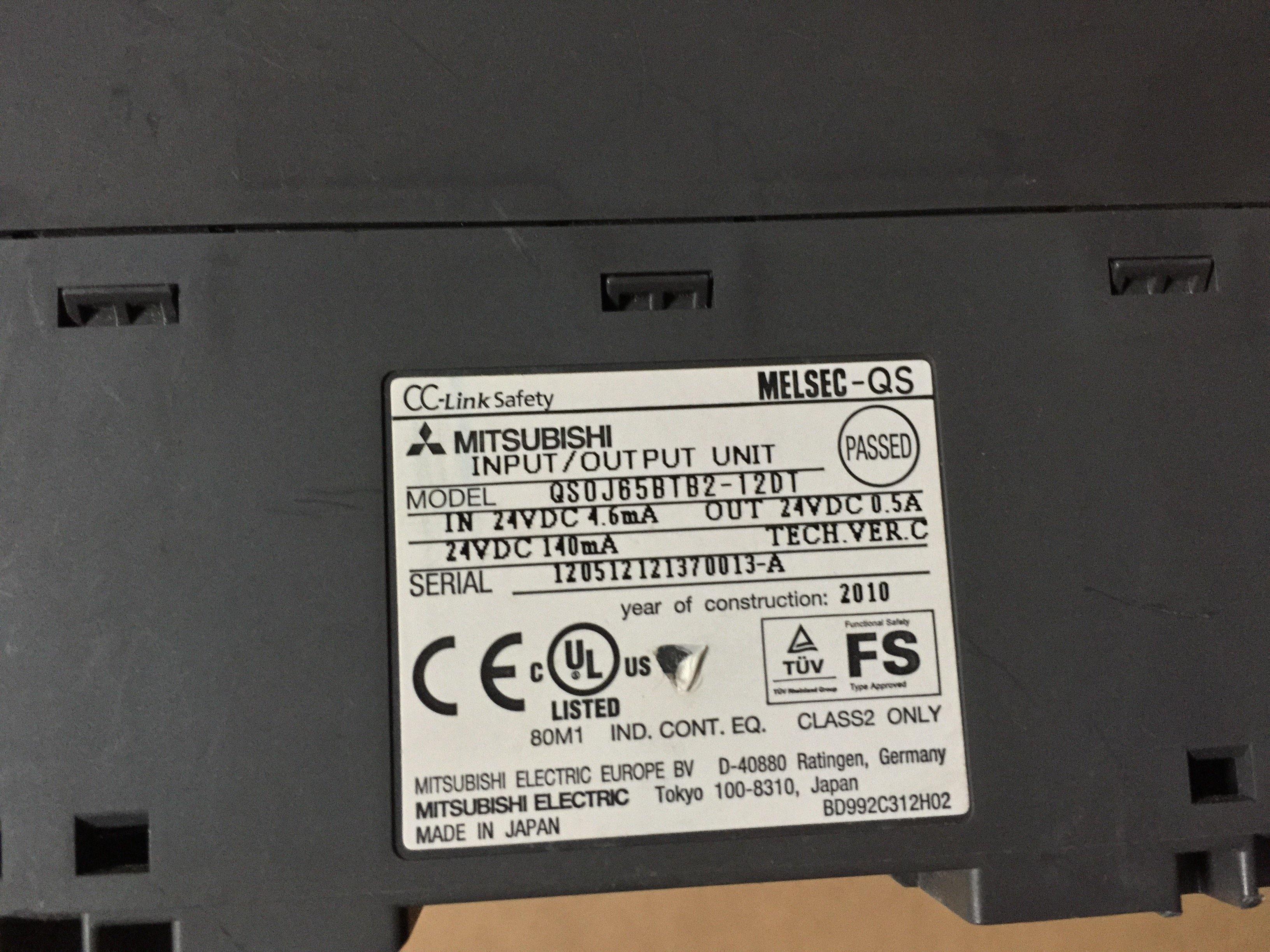 Mitsubishi QS0J65BTB2-12DT Input/Output Module - Rockss Automation