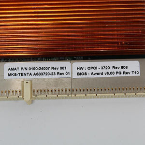 Applied Materials 0190-24007 CPCI-3720 AS03720-23 Board Card - Rockss Automation