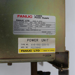 FANUC A14B-0082-B209-03 Power Supply - Rockss Automation