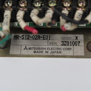 Mitsubishi MR-S12-02A-E01 Servo Drive - Rockss Automation