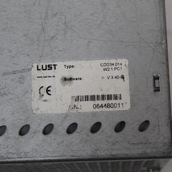 Lust CDD34.014.W2.1.PC1 Servo Drive - Rockss Automation
