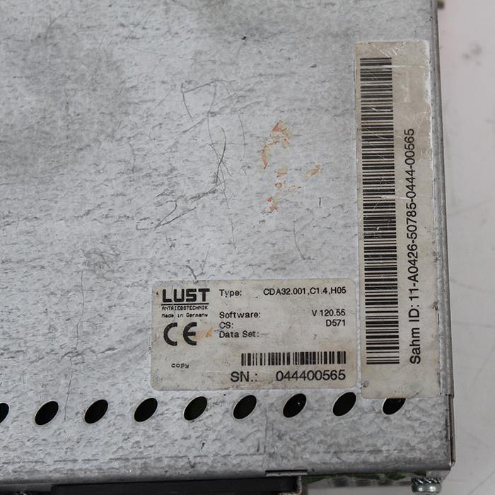 Lust CDA32.001.C1.4.H05 Servo Drive Input 230V - Rockss Automation