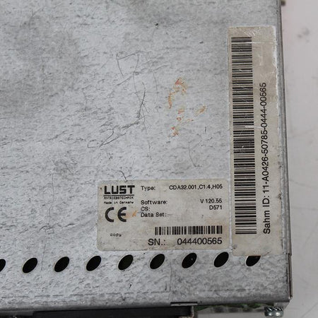 Lust CDA32.001.C1.4.H05 Servo Drive Input 230V - Rockss Automation