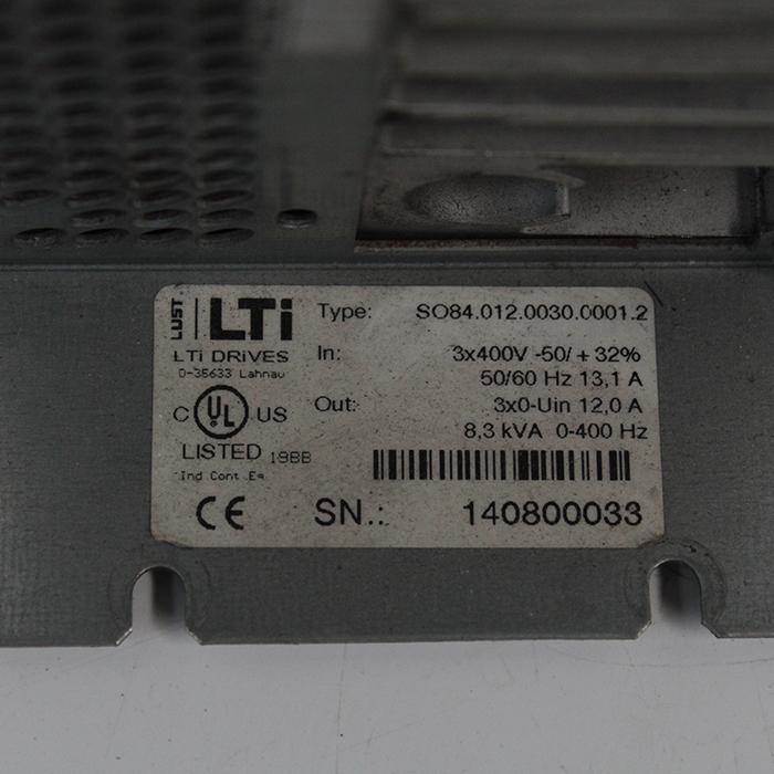 Lust SO84.012-0030.0001.2 Servo Drive Input 3x400V - Rockss Automation