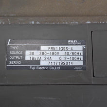 將圖片載入圖庫檢視器 FUJI FRN11G9S-4 5000G9S Inverter Input 380-480V 50/60Hz - Rockss Automation