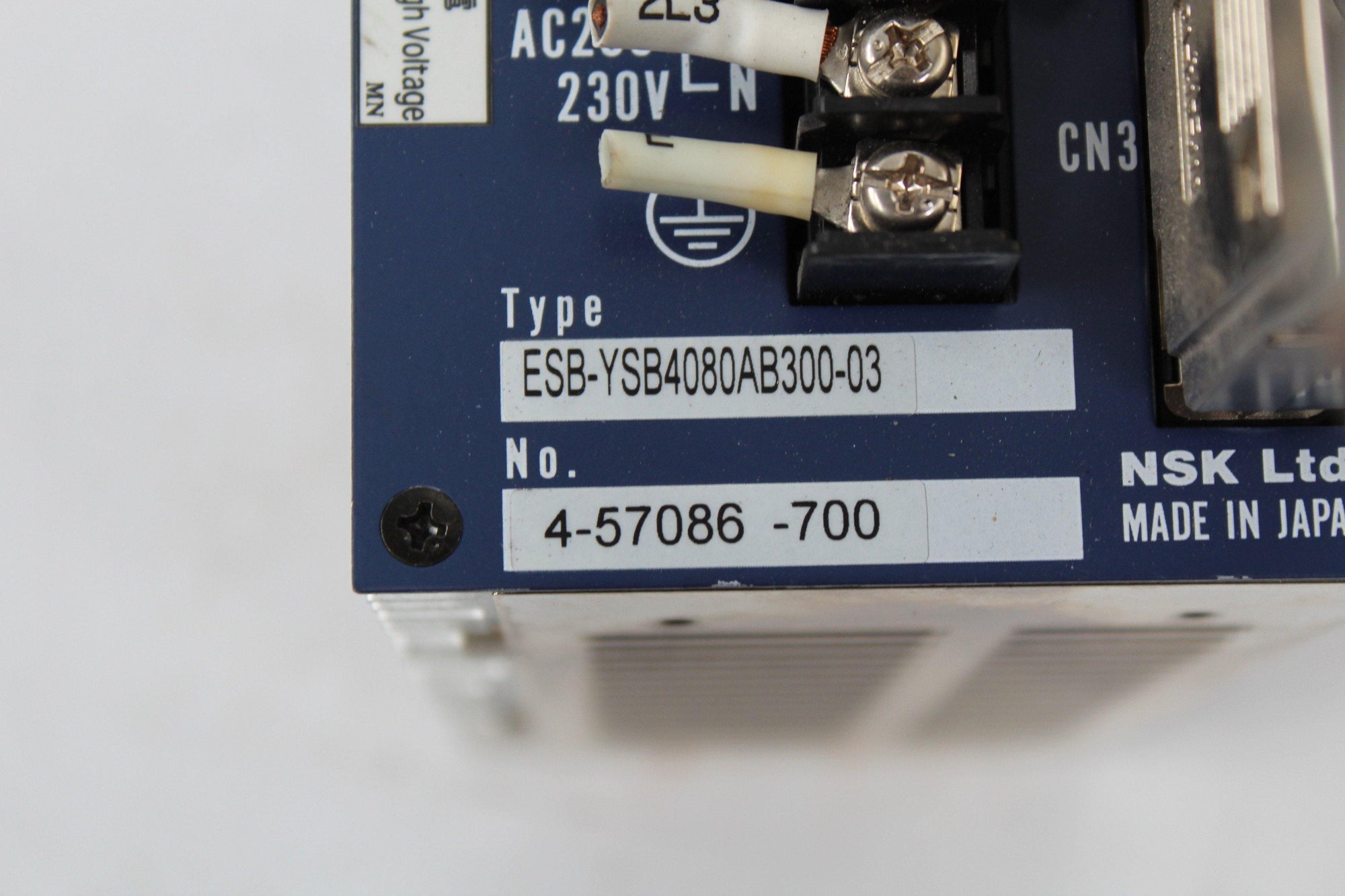 NSK ESB-YSB4080AB300-03 Servo Drive Series 4-57086-700 - Rockss Automation