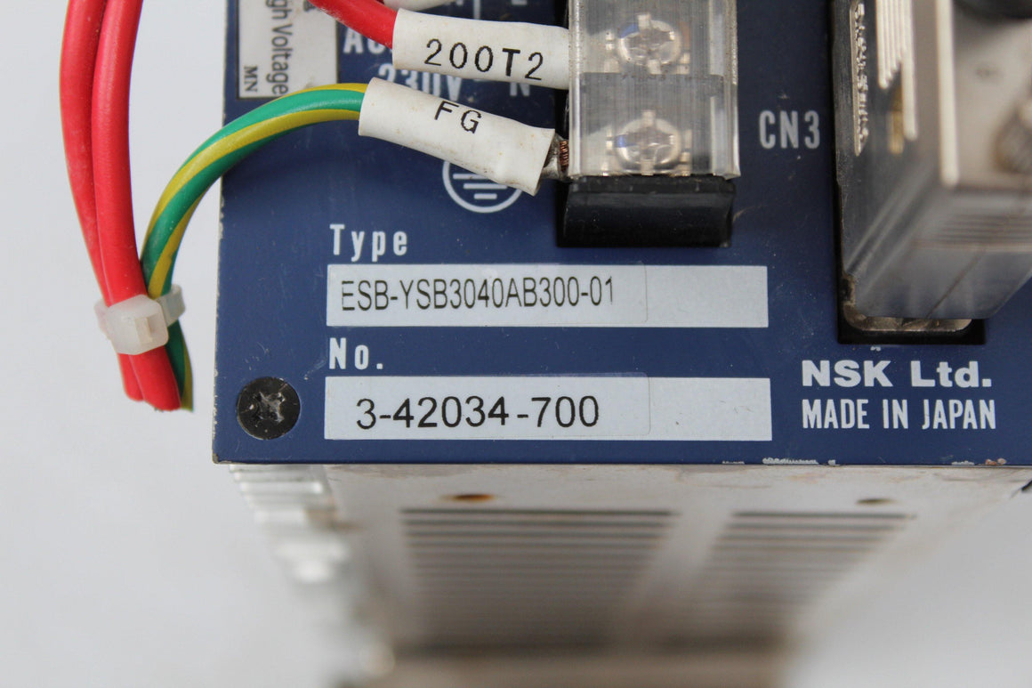 NSK ESB-YSB3040AB300-01 Servo Drive Series 3-42034-700 - Rockss Automation