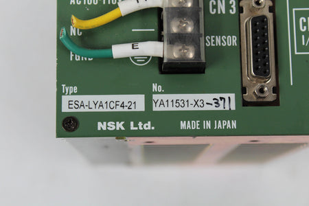 NSK ESA-LYA1CF4-21 Servo Drive Series YA11531-X3-371 - Rockss Automation